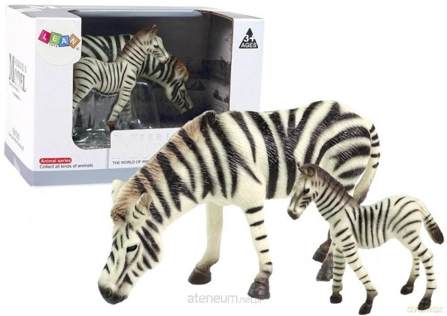 Zestaw figurek Zebra z Młodym [FIGURKA]
