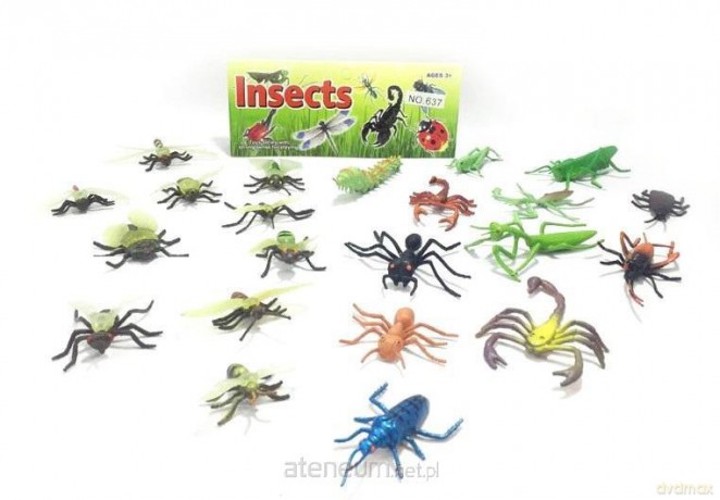 Zestaw kolorowych owadów [FIGURKA]