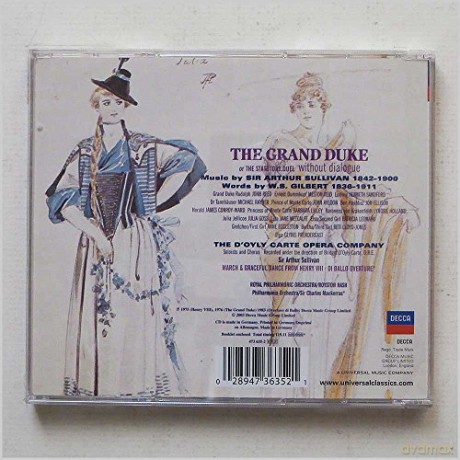 D`Oyly Carte Opera Company: Grand Duke [2CD]