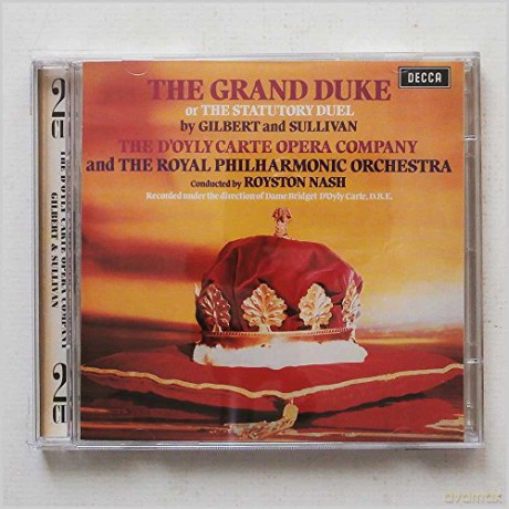 D`Oyly Carte Opera Company: Grand Duke [2CD]