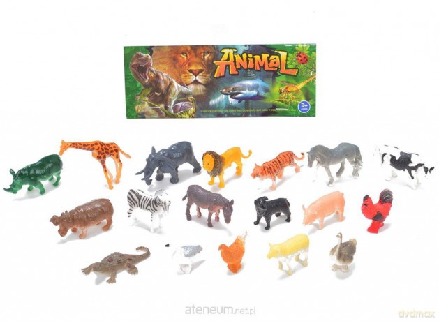 Zestaw zwierząt domowych i dzikich [FIGURKA]