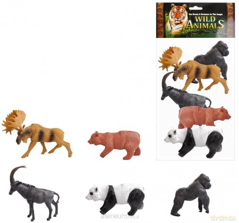 Zestaw zwierząt zoo 5 szt [FIGURKA]