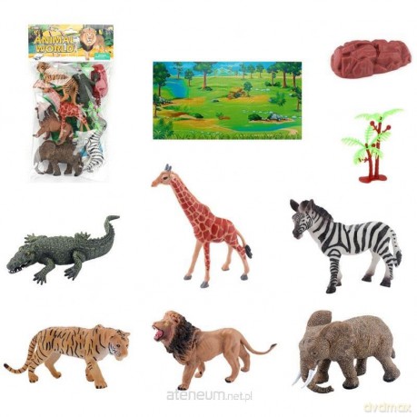 Zwierzęta ZOO 6 szt [FIGURKA]