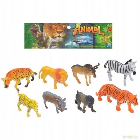Zwierzęta ZOO 8 szt [FIGURKA]