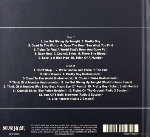 Noel High Flying Birds Gallagher's: Council Skies (Limited) [2CD]