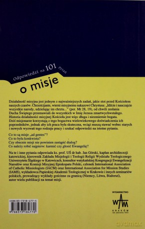 Odpowiedzi Na 101 Pytań O Misje - ks. Jan Górski [KSIĄŻKA]