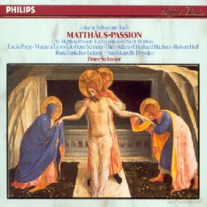 Peter Schreier: Bach: St Matthew Passion [CD]