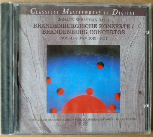 Johan Sebastian Bach: Concerti Brandeburghesi 4 - 6 [CD]