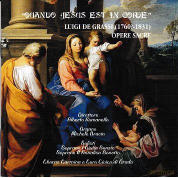 Coro Civico Di Grado: De Grassi: Quando Jesus Est Incorde [CD]
