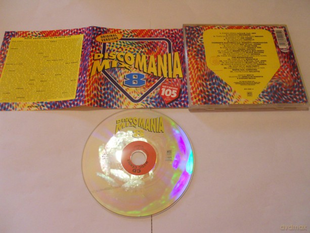 Discomania Mix 8 Mixed by Miky B [CD]