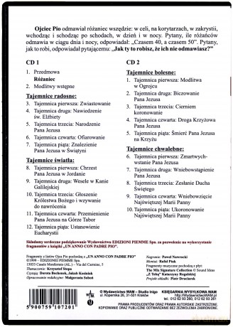 Różaniec Z Ojcem Pio [2CD]
