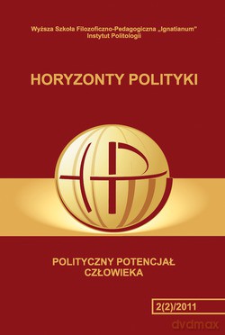Horyzonty Polityki 2(2)/2011. Polityczny potencjał człowieka [KSIĄŻKA]
