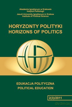 Horyzonty Polityki 2(3)/2011. Edukacja Polityczna [KSIĄŻKA]