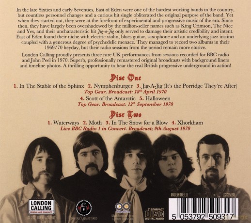East Of Eden: In Concert 1970 [2CD]