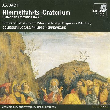 Barbara Schlick: J S Bach: Ascension Oratiorio Bwv 11; Cantatas Bwv 43, 44 /herreweghe [CD]