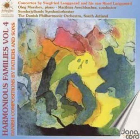 Matthias Aeschbacher: Langgaard: Harmonious Families, vol.4 [CD]