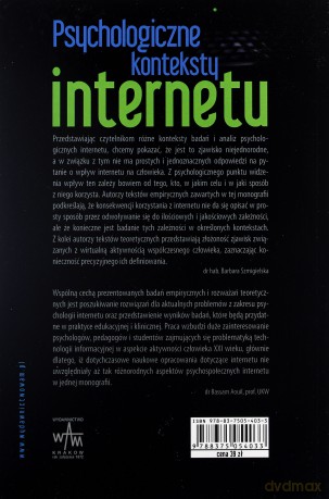 Psychologiczne Konteksty Internetu [KSIĄŻKA]