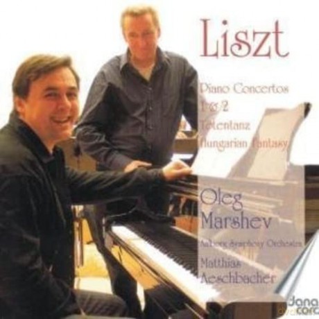Oleg Marshev: Liszt: Piano Concertos 1, 2, Totentanz, Hungarian Fantasy [CD]