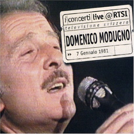 Domenico Modugno: Live at Rtsi [CD]
