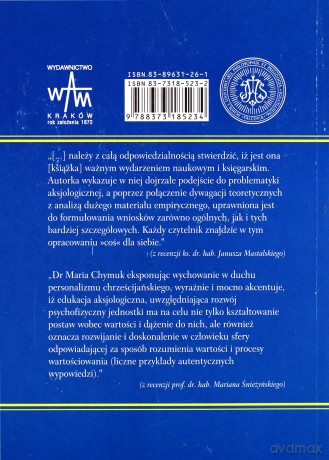 Aksjologiczne Preferencje Studentów Uczelni Krakowskich - Maria Chymuk [KSIĄŻKA]
