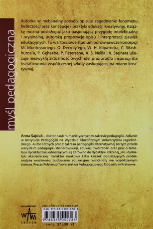 Edukacja Kreatywna - Anna Sajdak [KSIĄŻKA]