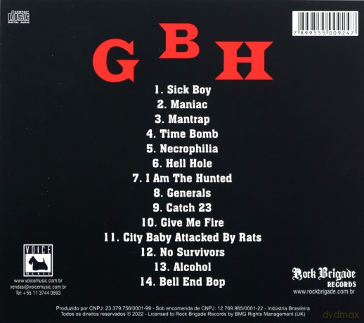 G.B.H.: No Survivors [CD]
