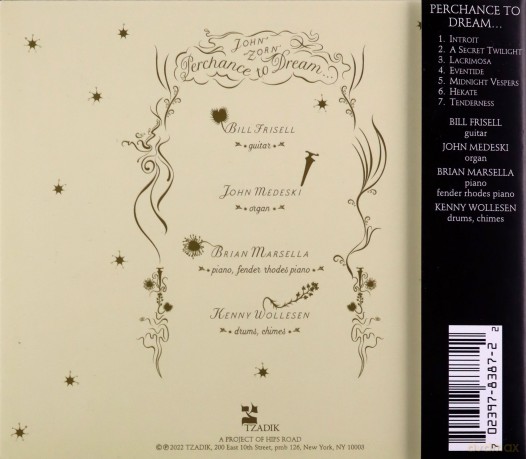 John Zorn: Perchance To A Dream... [CD]