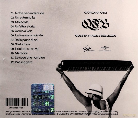 Giordana Angi: Questa Fragile Bellezza [CD]