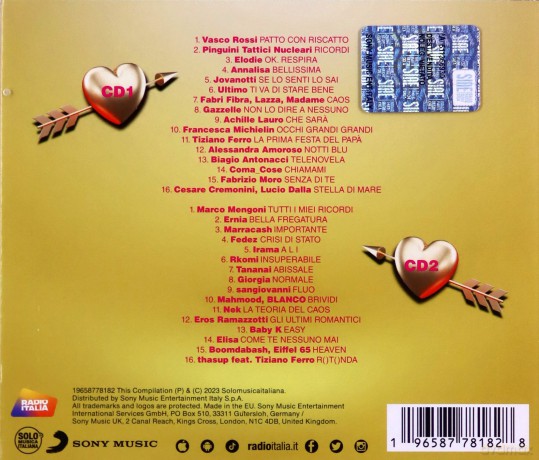 Radio Italia Love 2023 [2CD]