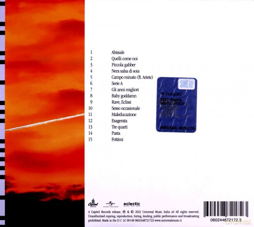 Tananai: Rave Eclissi [CD]