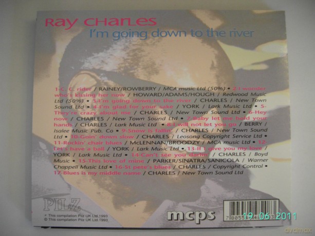 I'M Going Down To The River: Ray Charles [CD]