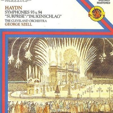 Josef Haydn: Sinfonia N.93 In Re Sinfonia N.94 Sorpresa Col Colpo Di Timpano [CD]