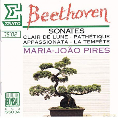 Pires Maria-Joao: Sonates: Clair De Luna - Pathetique - Appassionata - La Tempete [CD]