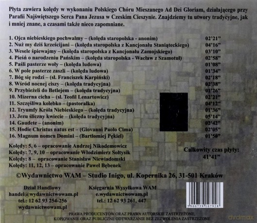 Bóg Się Rodzi. Kolędy Ad Dei Gloriam [CD]