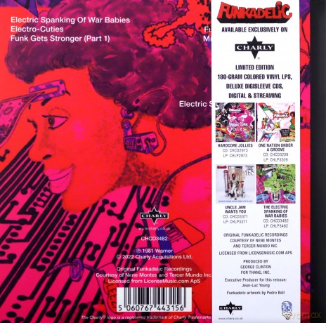 Funkadelic: The Electric Spanking Of War Babies [CD]