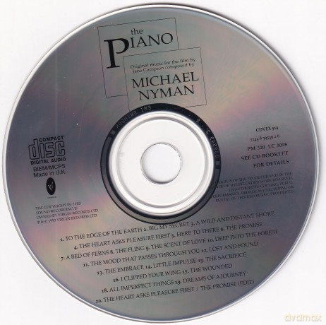 The Piano [CD]