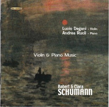 Schumann: Violin Piano Music Clara-Robert Schumann [CD]