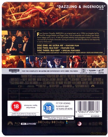 Babylon (Babilon) (steelbook) [Blu-Ray 4K]+[Blu-Ray]