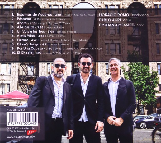 Romo-Agri-Messiez Tango Trio: Ahora [CD]