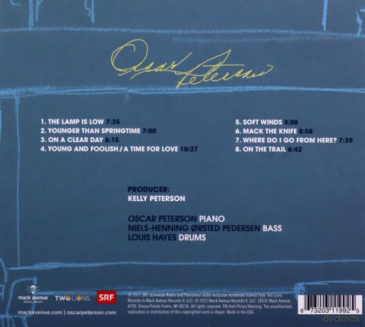 Oscar Peterson Trio: On a Clear Day: The Oscar Peterson Trio - Live in Zurich, 1971 [CD]