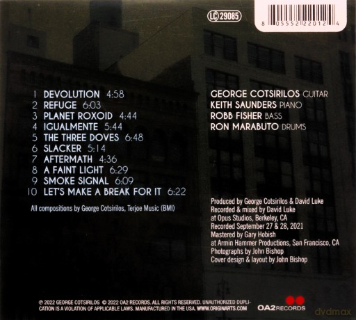 George Cotsirilos Quartet: Refuge [CD]
