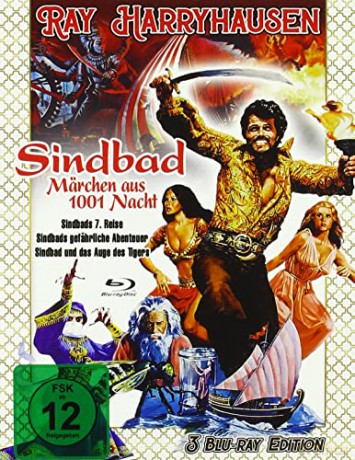 Ray Harryhausen: Sindbad, Märchen aus 1001 Nacht [Blu-Ray]
