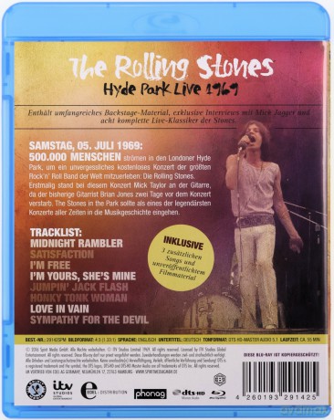 The Stones in the Park [Blu-Ray]