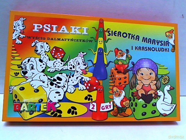 2 gry Sierotka Marysia/Psiaki 54186