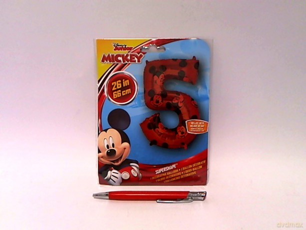 Balon foliowy Cyfra5 Mickey czer66 cm 4013501 01357