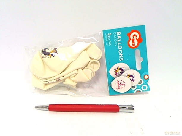 Balony 12" 3Urodziny jednorożce A5 GZ-3JED 30805