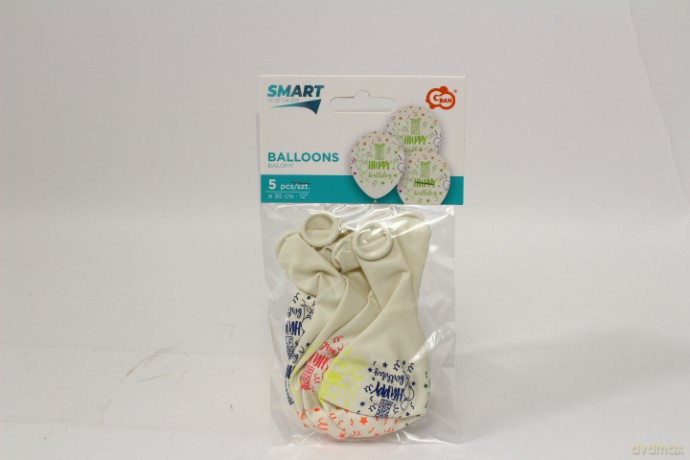 Balony 12" Happy Birthday A5 GZ-HBD5 30843