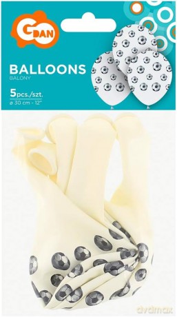 Balony 12" Piłki nożne A5 GZ-PIN5 30829