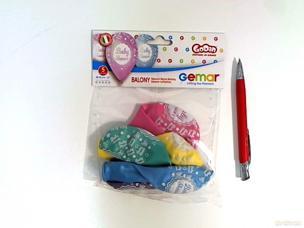 Balony 12" Prem.BabyShow.met A5 GMS110/P482 16285