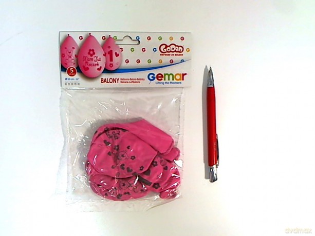 Balony 12" Prem.Moje1Urodz.róż A5 GB-MU1GW 18425